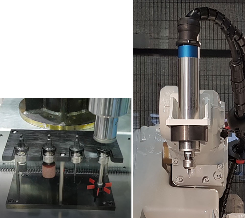 Outil d'ébavurage pour machine CNC - SAACKE