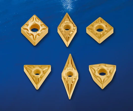 Des plaquettes destinées au tournage ISO des aciers courants