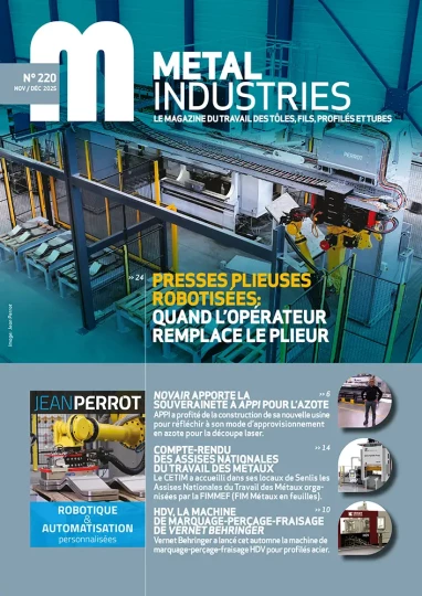 Presses plieuses robotisées: quand l’opérateur remplace le plieur