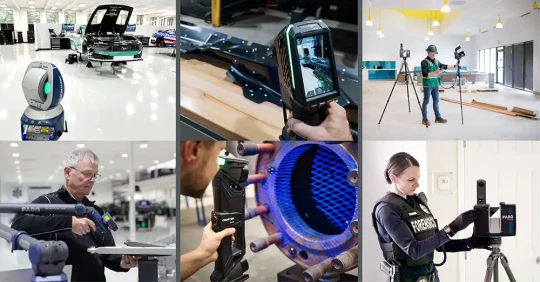 mesures dimensionnelles portables et automatisées