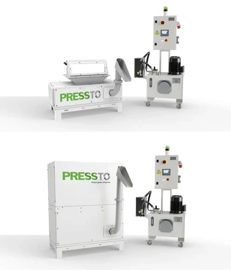 avec un compacteur de copeaux, réduire le volume des déchets jusqu’à 8 fois