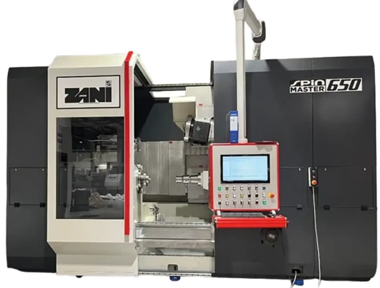 Tour à repousser pour formage, bordage, filetage et découpe sur une seule machine