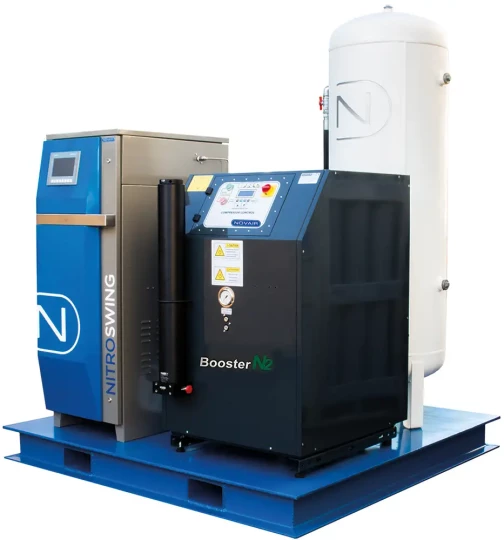 Production d’azote sur site avec stockage haute pression pour absorber les pics de consommation