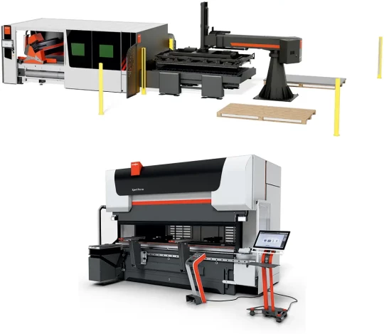 Presse plieuse avec bombage dynamique et technologie brevetée de référence de pression