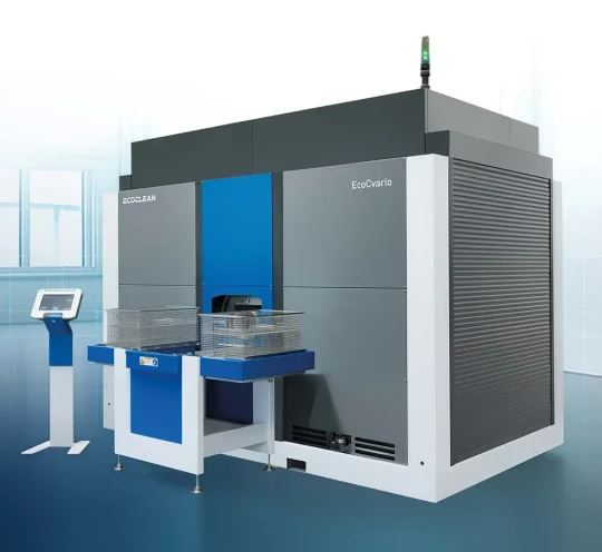 Nettoyage à base d'eau pour pièces en vrac ou de précision