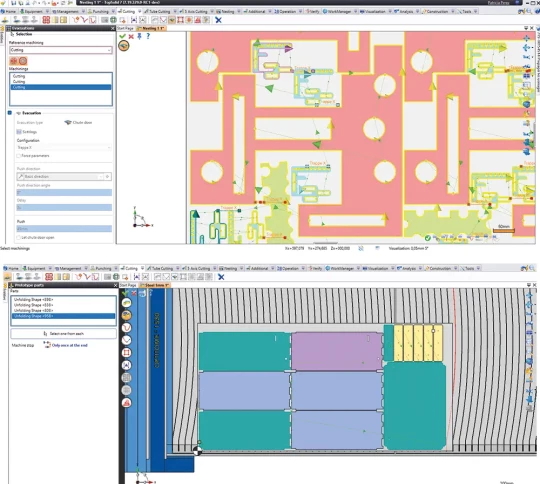 Stratégies de découpe de tôles optimisées avec gestion avancée des micro-attaches