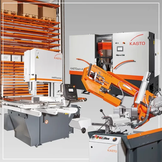 Scie à ruban avec une productivité élevée et une grande flexibilité d’utilisation