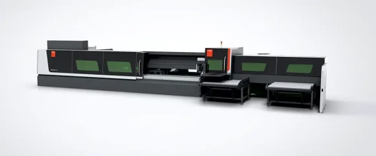 Machine laser pour tubes, profils ouverts et ellipses