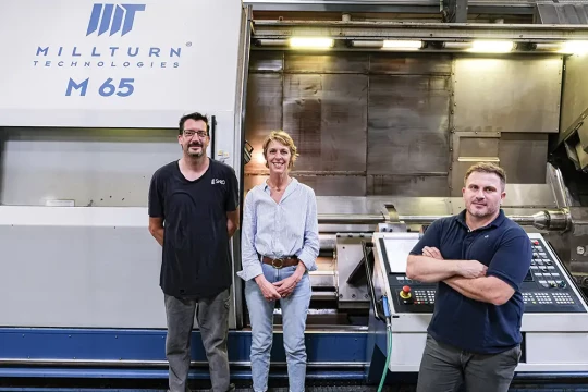 Production de pièces complexes sur un tour fraiseur multifonctions