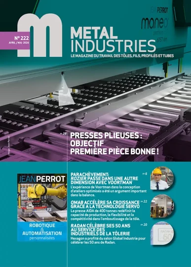 Presses plieuses : objectif première pièce bonne !