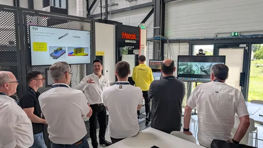demonstration usinage journee vericut vue 2026 chez sandvik coromant