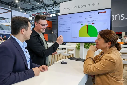 analyse production et machine de rectification vollmer