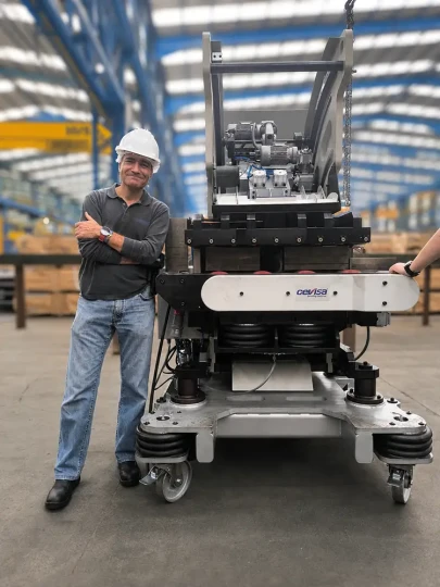Machine de chanfreinage par fraisage pour fortes épaisseurs
