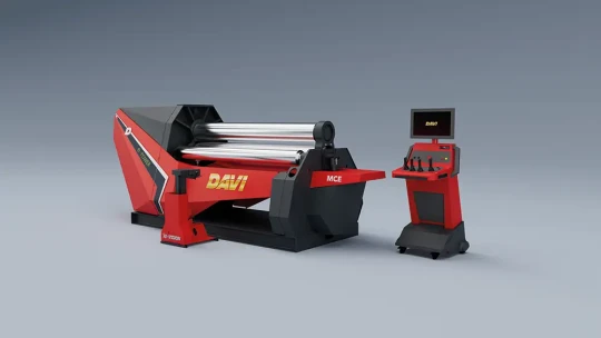 Rouleuse 4 rouleaux 100 % électrique, équipée de l’AI Vision et de la CNC iRoll eXtreme