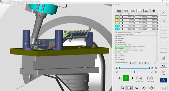 simulation usinage 5 axes hypermill