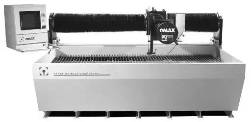 Première livraison en France d'une machine d'usinage jet d'eau d'OMAX à la société SEFIAM