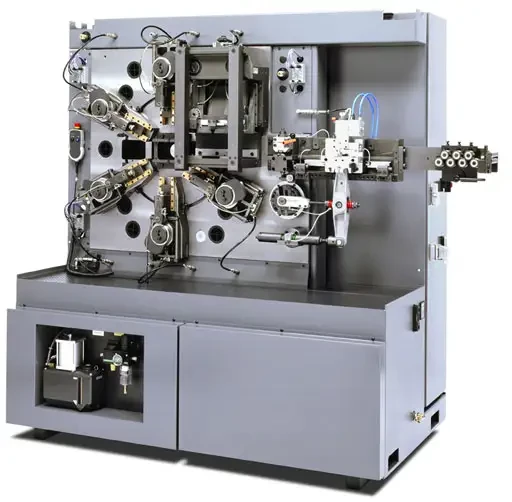 Spécial MICRONORA 2004 : une nouvelle découpeuse-cambreuse automatique chez BIHLER, l'Easytec EC 1