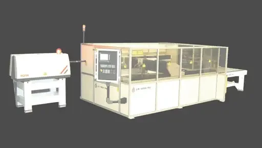 Spécial EUROBLECH 2004 : BALLIU MTC présente une nouvelle machine de découpe laser à moteurs linéaire