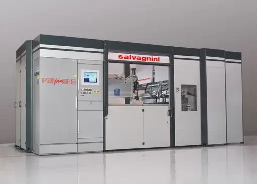 Spécial INDUSTRIE LYON 2005 : SALVAGNINI fera la première présentation Mondiale de la nouvelle panneauteuse compacte PERformER h16 abt