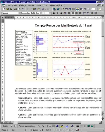 Spécial INDUSTRIE LYON 2005 : STATSOFT présentera SEWSS, un outil destiné au suivi du Contrôle Qualité en temps réel