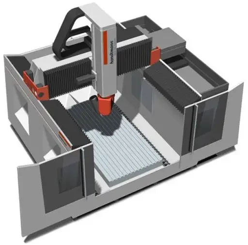 Spécial EMO 2005 : HANDTMANN présentera son nouveau centre UGV, le GANTRY RS
