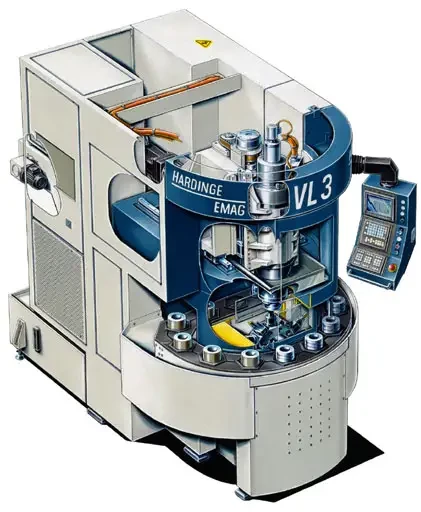 VL de HARDINGE EMAG : précision, productivité élevée et temps de reconversion réduits