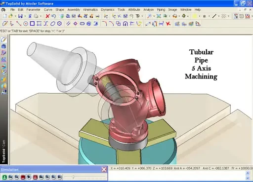 Spécial EMO 2005 : MISSLER SOFTWARE lancera la version 2006 de TopSolid'Cam en janvier 2006 mais un avant-goût de cette nouvelle version sera exposé sur le salon