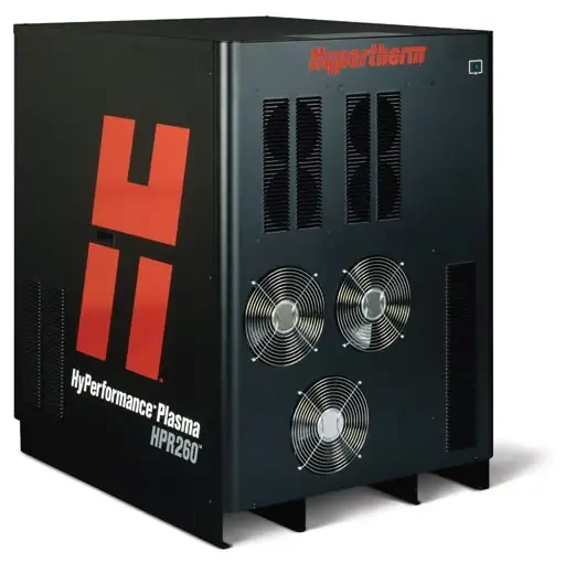HyPerformance Plasma HPR260 d'HYPERTHERM pour la découpe de tôle jusqu'à 64 mm d'épaisseur