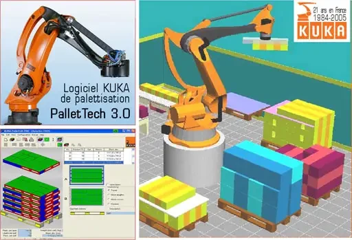 Kuka PalletTech 3.0, le nouveau logiciel de palettisation KUKA