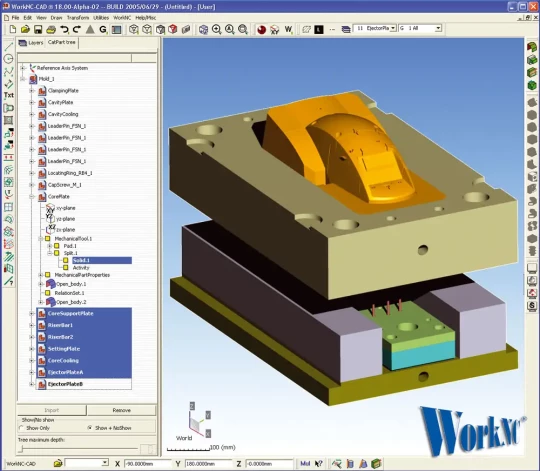 Disponible depuis fin-décembre 2005, la version V18 de WorkNC de SESCOI intègre 6 interfaces natives de DATAKIT