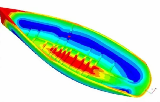 PAM-RTM d'ESI GROUP, logiciel de simulation d'injection et d'infusion de résine sur renforts fibreux permet à Poncin Yachts d'optimiser ses procédés de fabrication