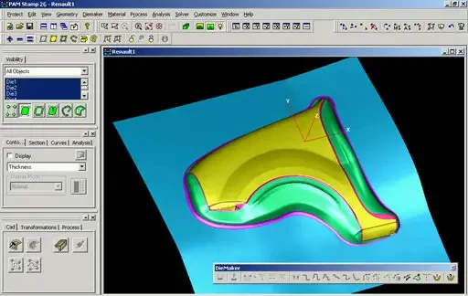 ESI Group annonce PAM-STAMP 2G, une solution de simulation totalement intégrée pour l'emboutissage de pièces métalliques