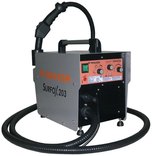 Spécial FORM & TÔLE 2006 : EQUILASE présentera le nouveau système de décapage de soudures inox Surfox 203