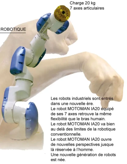 Spécial INDUSTRIE 2006 : une nouvelle baie de commande et un nouveau robot 7 axes chez MOTOMAN