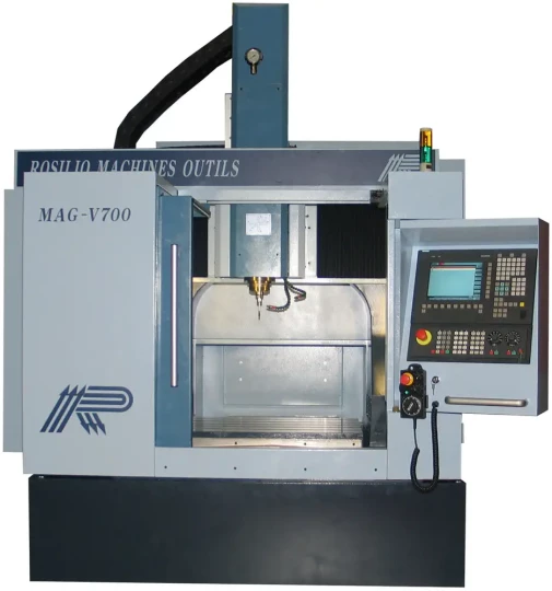 Spécial MACHINE OUTIL 2006 : ROSILIO MACHINES OUTILS présentera sa gamme de centres d'usinage UGV Série MAG-V, le centre d'usinage C1055, ainsi qu'un centre de tournage TBI
