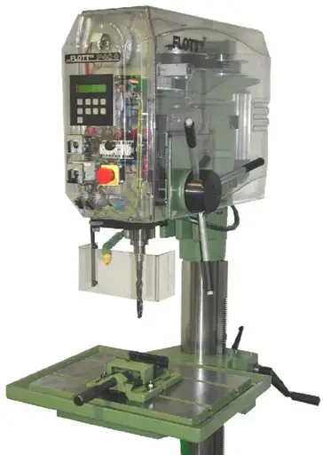 Spécial TRANSFOMETAL 2002 : FLOTT montrera sa gamme de perceuses, de ponceuses, d'ébarbeuses, etc.