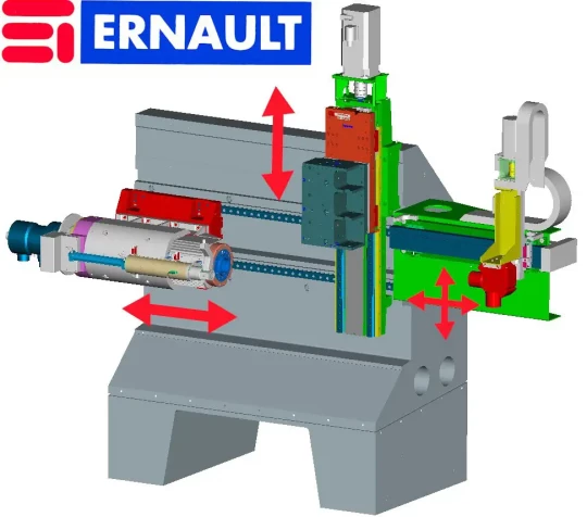 Spécial MACHINE OUTIL 2006 : ID TOP, le centre de tournage 2 ou 3 axes à banc vertical avec chargement automatique intégré d'ERNAULT