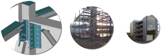 Plus de 6 500 utilisateurs dans 61 pays ont déjà réalisé de nombreuses structures complexes avec Strucad d'ACECAD SOFTWARE