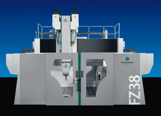 ZIMMERMANN- BOKÖ présente avec la FZ 38 une fraiseuse à portique à entraînement linéaire