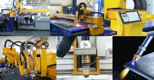 MG de MICROSTEP-MIS, un centre de découpe plasma qui associe plusieurs technologies