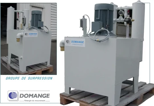 DOMANGE élargit sa gamme Filtration Industrielle avec une nouvelle gamme de groupes de surpression
