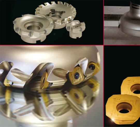 Conception innovante et nouveau design font des nouvelles fraises à surfacer et dresser TUNGALOY un outil de fraisage polyvalent et très efficace