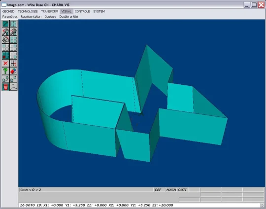 Du bout du stylet ou de la souris : Imago de VERO INTERNATIONAL SOFTWARE en direct des machines d'érosion à fil de Charmilles Technologies