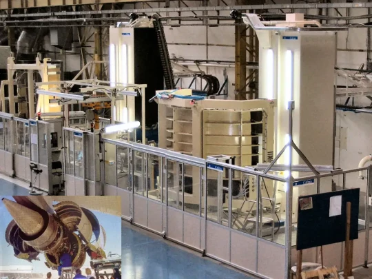 LE CRENEAU INDUSTRIEL va livrer quatre centres d'usinage UGV 5 axes à Aircelle