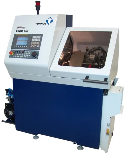 Spécial MICRONORA 2006 : première de la gamme de tours s-line de TORNOS, une petite machine a toutes les qualités d'une grande