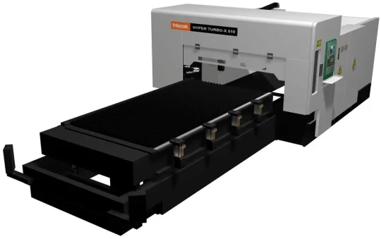 Spécial EUROBLECH 2006 : MAZAK dévoilera sa nouvelle table HTX 510 héritière du faisceau à longueur constante qui fit le succès de la série STX