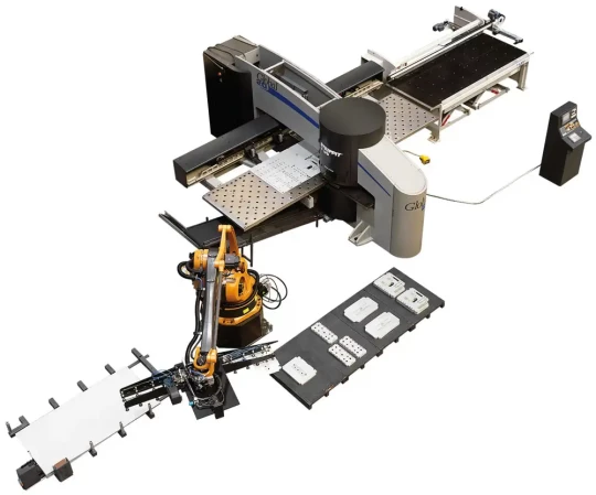 Spécial EUROBLECH 2006 : laser à grande vitesse, presse plieuse de précision et système de chargement et déchargement pièce à pièce au menu chez LVD