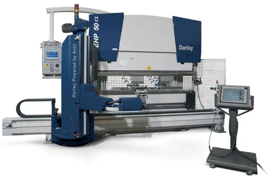 Spécial EUROBLECH : DARLEY dévoilera une nouvelle cellule de pliage robotisée qui peut également fonctionner en manuel