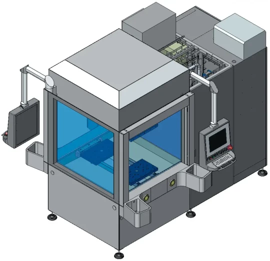 La gamme d\'usinage électrolytique de métaux (ECM) MultiLine de VMB mise sur la conception modulaire et sur la configuration personnalisée