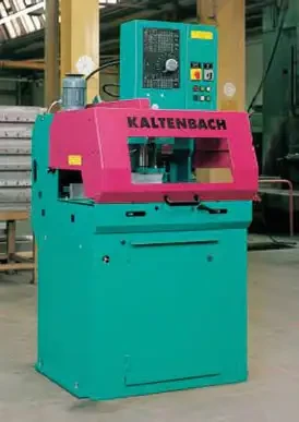 Spécial INDUSTRIE LYON 2007 : KALTENBACH présentera ses scies circulaires, scies à ruban et plieuse Stierli